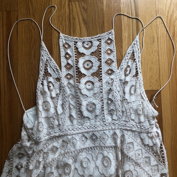 Free people lace dress (WORN ONCE) - Picture 3 of 5
